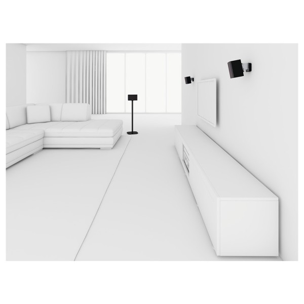 Vogels SOUND 3200 Black Universal Speaker Wall Bracket (Single)