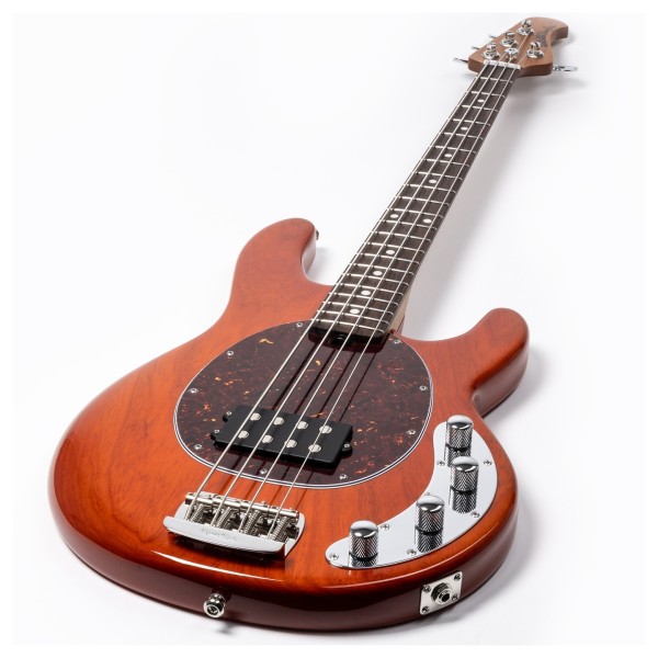 Music Man StingRay Special, Translucent Orange - angled shot