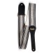 Taylor 4015 Academy Jacquard Cotton Strap, 2in, White/Black