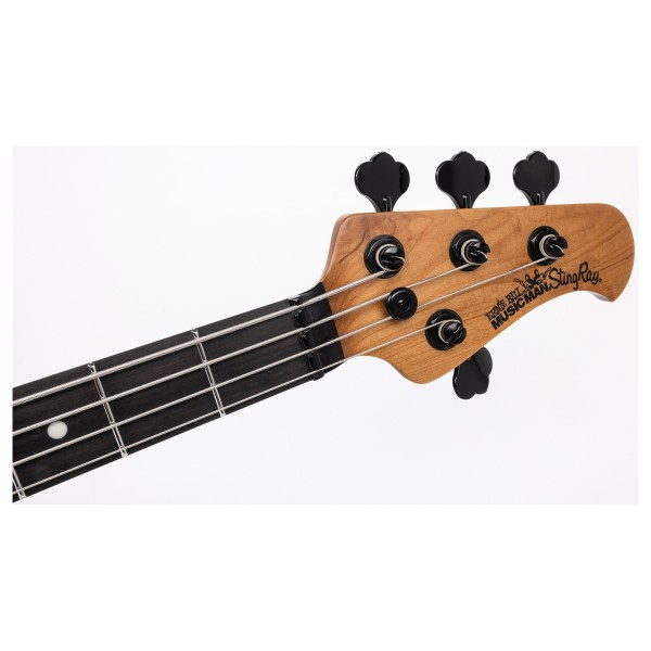 Music Man StingRay Special, Mean Blue Burst - headstock