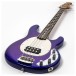 Music Man StingRay Special, Violet Sparkle Burst - angled shot