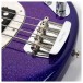 Music Man StingRay Special, Violet Sparkle Burst - bridge