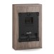 DALI Sonik On-Wall Speaker, Walnut - rear angle 