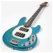 Music Man StingRay Special HH, Anomalous Green - angled shot