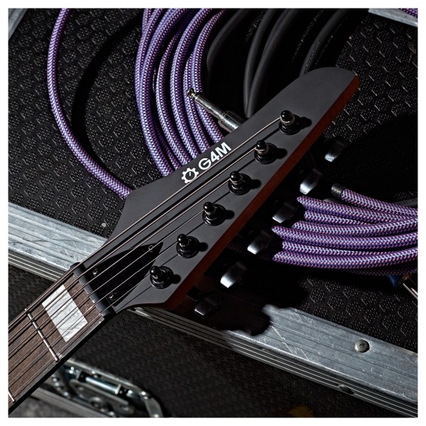 G4M 638 Baritone Electric Guitar, Blackout