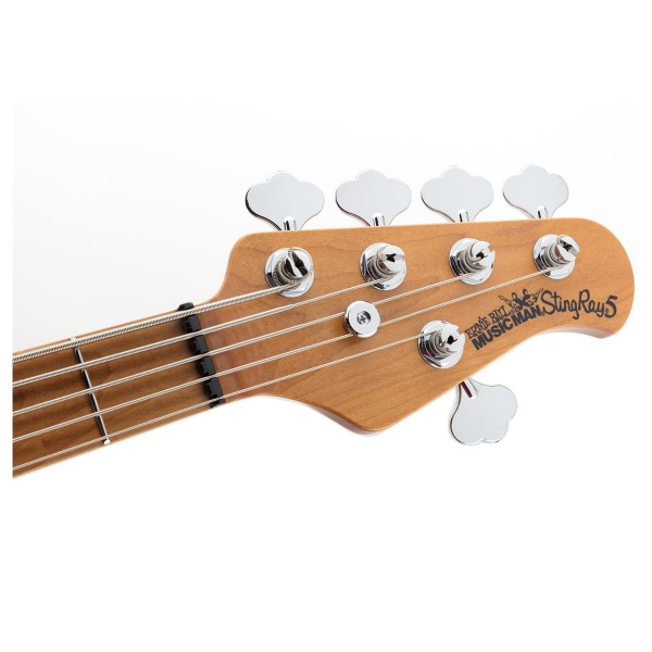 Music Man StingRay Special 5, Classic Natural - headstock