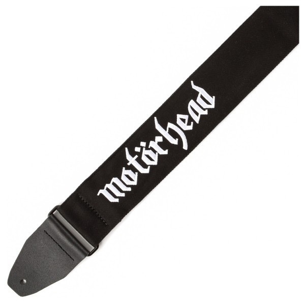 Dunlop Motörhead Logo Guitar Strap - logo end