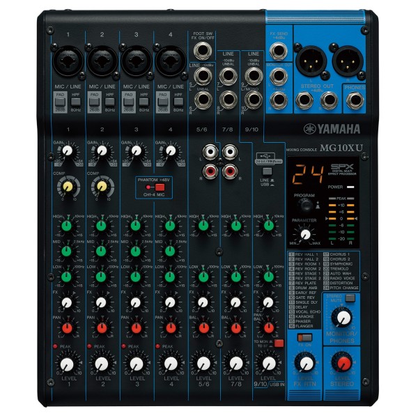 Yamaha MG10XU Analog Mixer