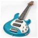 Music Man StingRay Special 5 HH, Anomalous Green - angled shot