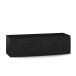 DALI Sonik Cinema Centre Speaker, Black Ash - grille angle 