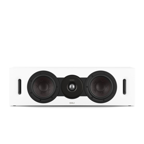 DALI Sonik Cinema Centre Speaker, White - front 