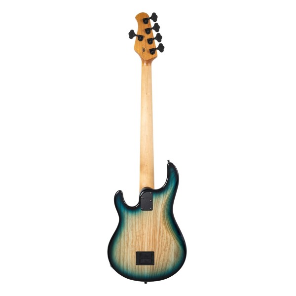 Music Man StingRay Special 5 HH, Mean Blue Burst - back