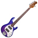 Music Man StingRay Special 5 HH, Violet Sparkle Burst