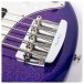 Music Man StingRay Special 5 HH, Violet Sparkle Burst - bridge