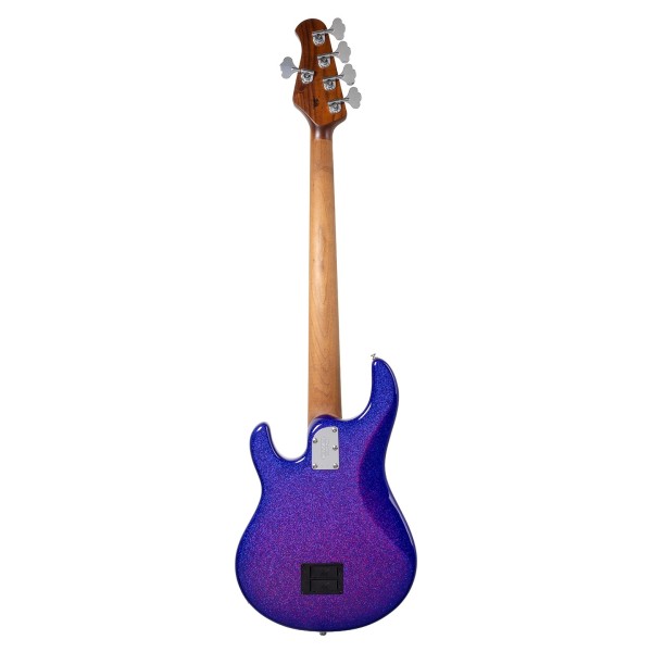 Music Man StingRay Special 5 HH, Violet Sparkle Burst - back