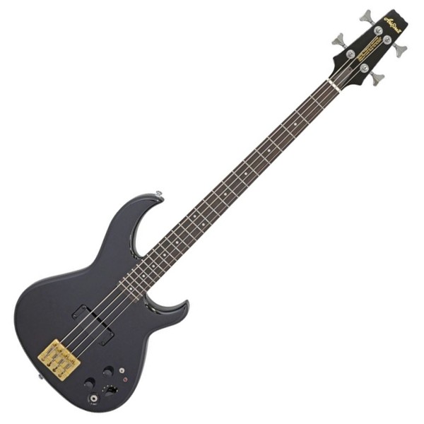 Aria SB CLB Cliff Burton Signature Bass, Black 'n Gold