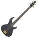 Aria SB CLB Cliff Burton Signature Bass, Black 'n Gold