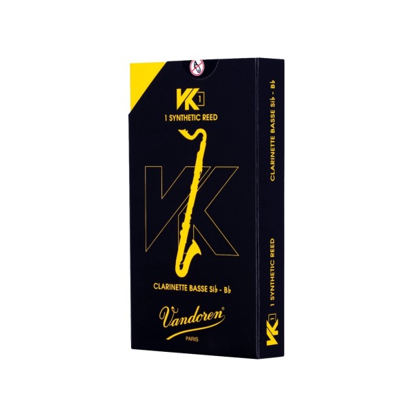 Vandoren Reeds Synthetic VK1 Bass Clarinet 45 - Box Turned