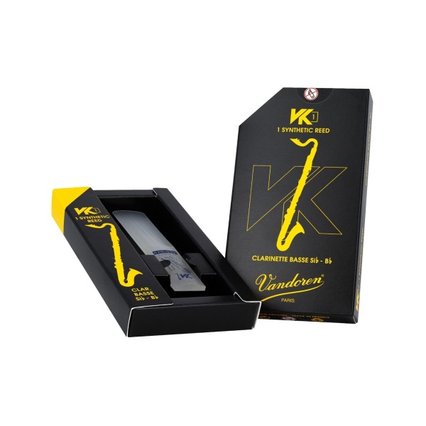 Vandoren Reeds Synthetic VK1 Bass Clarinet 45 - Box Opened