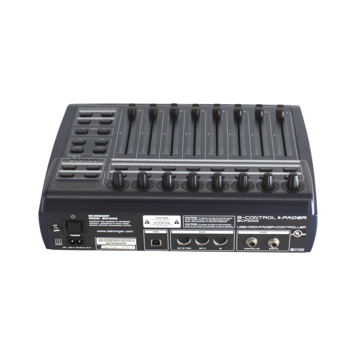 Behringer BCF2000 B-Control Fader Control Surface - Secondhand at ...