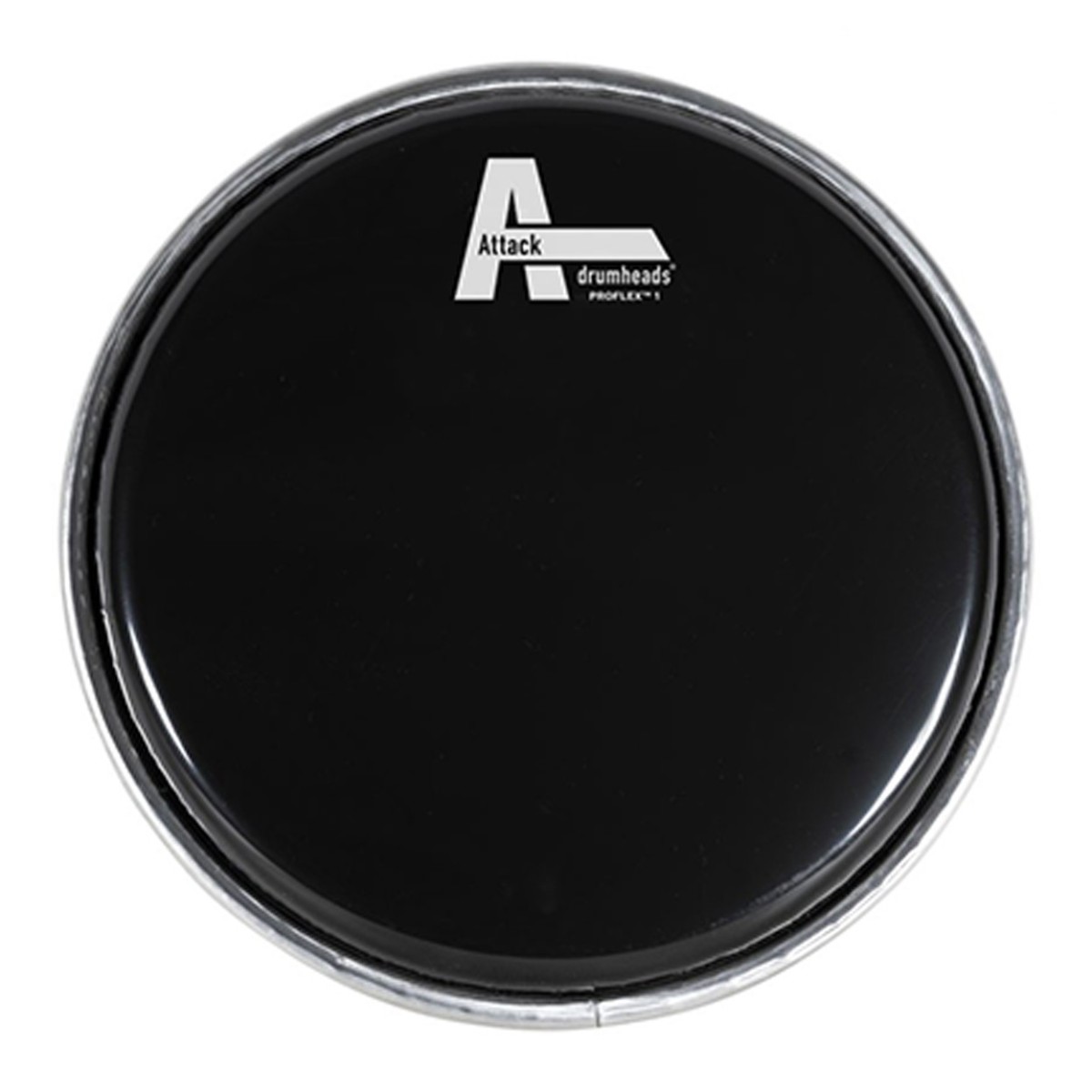 Click to view product details and reviews for Attack 10 Proflex1 1ply Medium Black Drum Head.