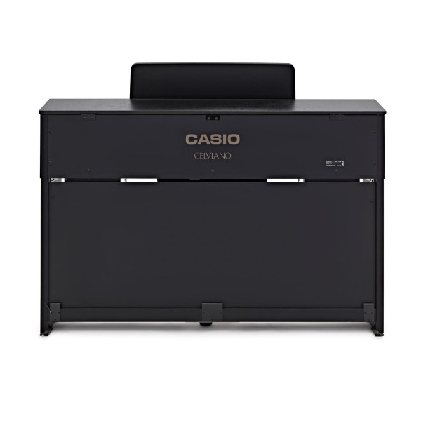 Casio GP310 Grand Hybrid Digital Piano, Satin Black - Back