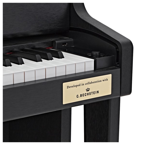 Casio GP310 Grand Hybrid Digital Piano, Satin Black - Badge