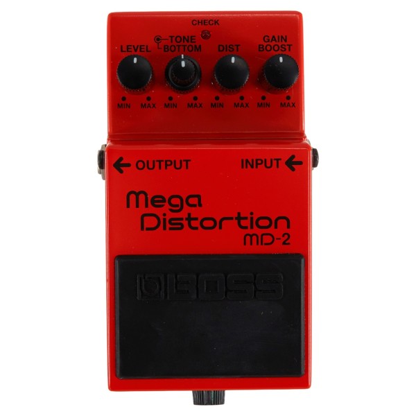 Boss MD-2 Mega Distortion Guitar Pedal - Secondhand at Gear4music