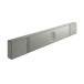 KEF XIO Soundbar, Silver Grey left 