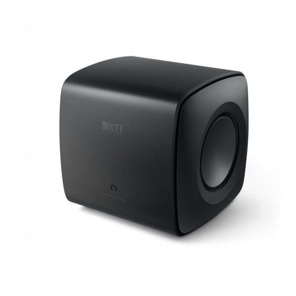 KEF KC62 Subwoofer, Carbon Black angle 