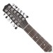 Danelectro '59 12-String GTR F-Hole, Tobacco Sunburst - headstock