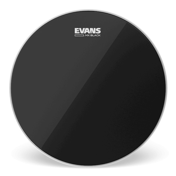 Evans MX Black Marching Tenor Drum Head, 14"
