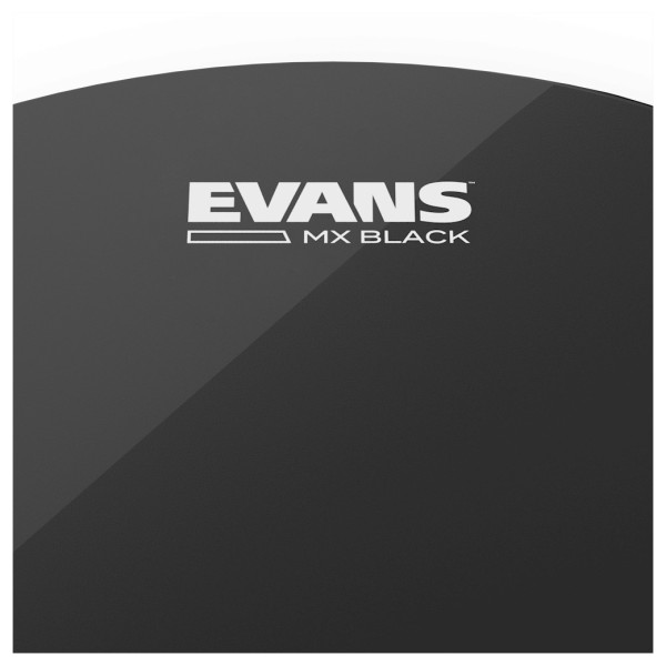Evans MX Black Marching Tenor Drum Head, 14"