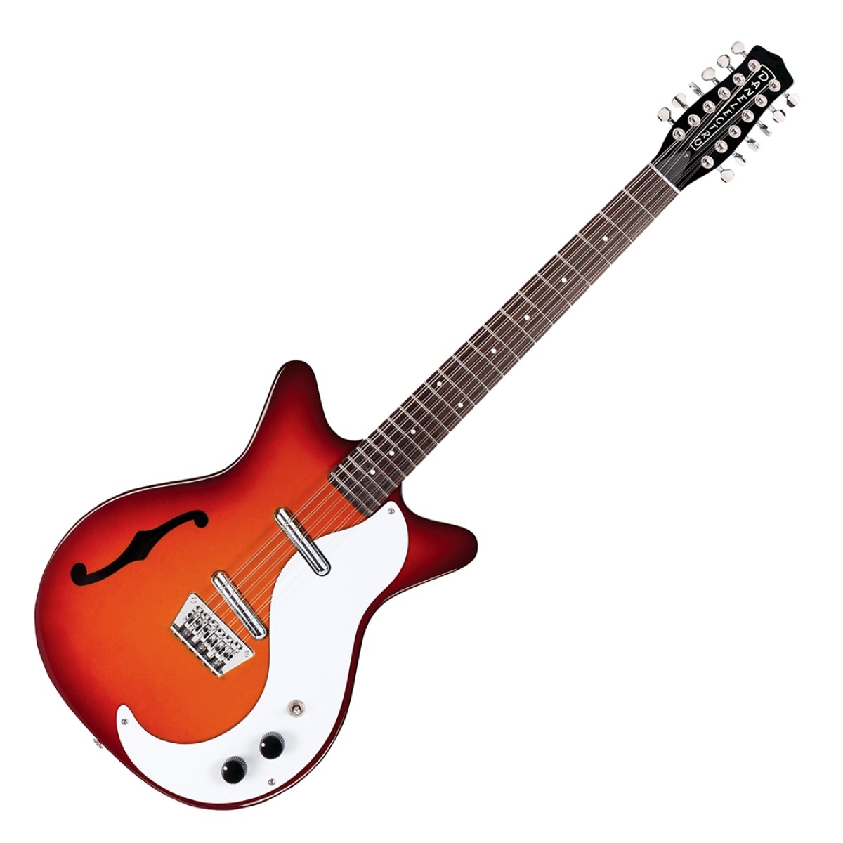 Danelectro 59 12-String F-Hole Cherry Sunburst