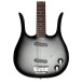 Danelectro Longhorn Baritone Guitar, Black Burst - body