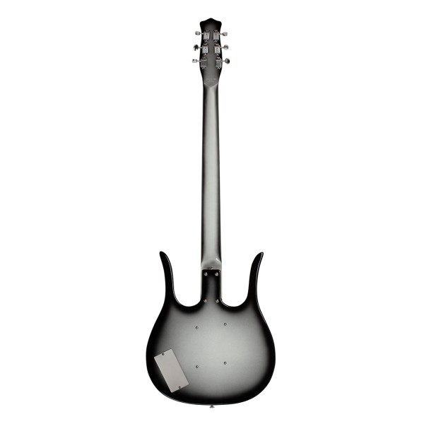 Danelectro Longhorn Baritone Guitar, Black Burst - back