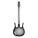 Danelectro Longhorn Baritone Guitar, Black Burst - back