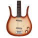 Danelectro Longhorn Baritone Guitar, Copper Burst - body