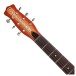 Danelectro Longhorn Baritone Guitar, Copper Burst - headstock