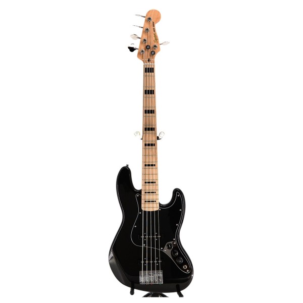 Squier Affinity Series Active Jazz Bass V, Black Metallic