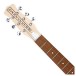 Danelectro Stock 59 Guitar, Aquamarine - headstock