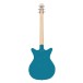 Danelectro Stock 59 Guitar, Aquamarine - back
