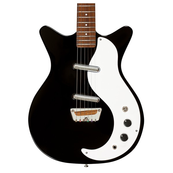 Danelectro Stock 59 Guitar, Black - body