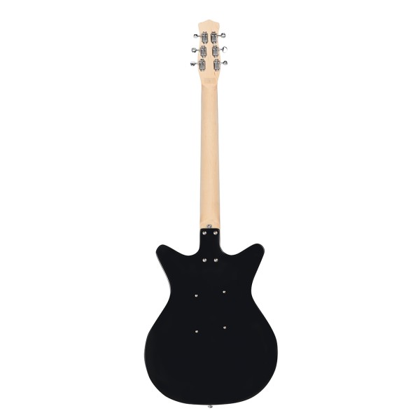 Danelectro Stock 59 Guitar, Black - back