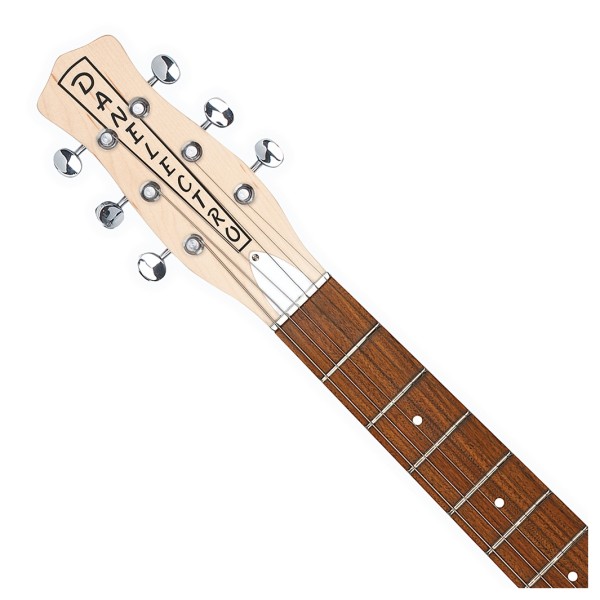 Danelectro The Stock 59 Vintage, Aqua - headstock