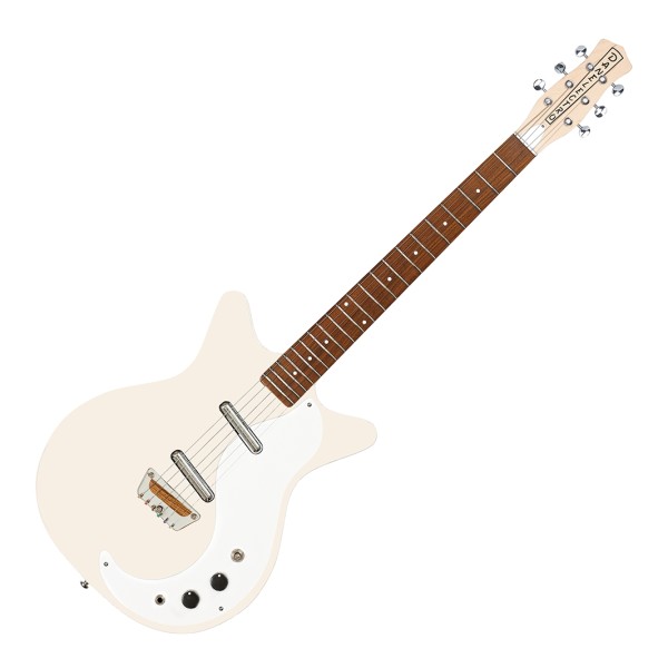 Danelectro Stock 59 Guitar, Cream