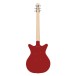 Danelectro Stock 59 Guitar, Vintage Red - back