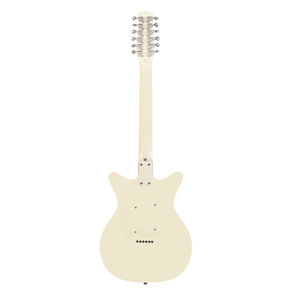 Danelectro Vintage 12-String Guitar, Vintage White - back