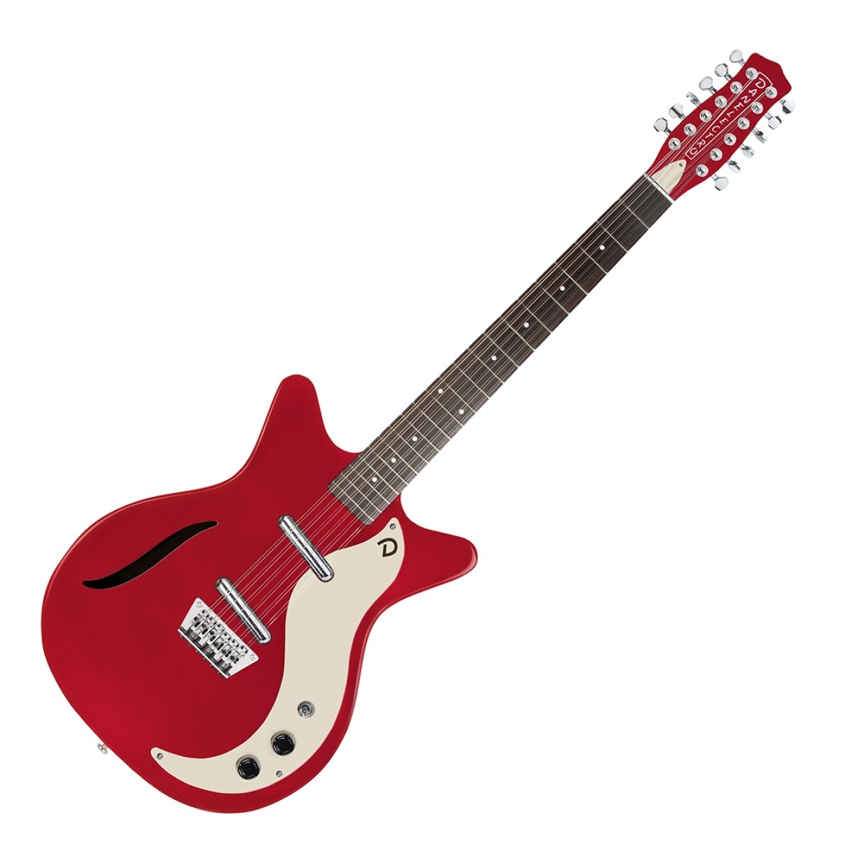 Danelectro Vintage 12-String Guitar Red Metallic