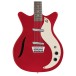Danelectro Vintage 12-String Guitar, Red Metallic - body